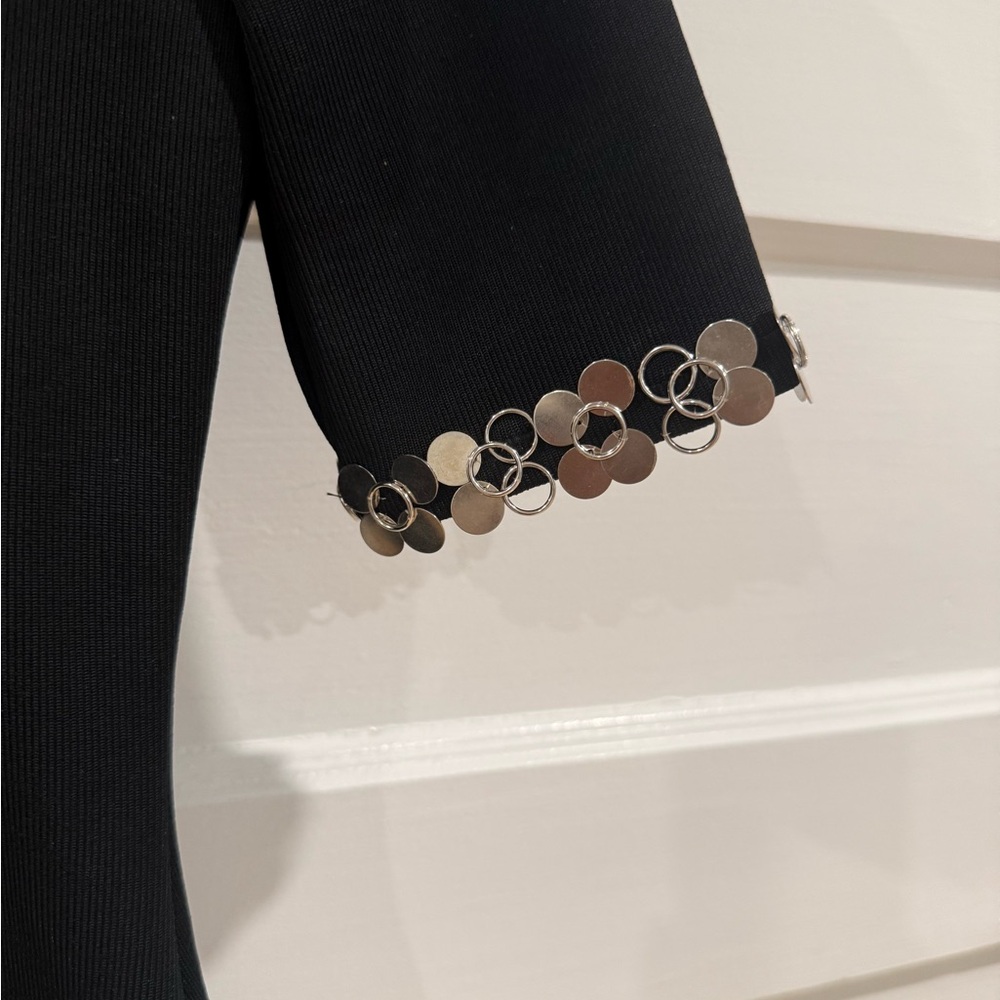 Phillip Lim Black Embellished Sleeve Top - Picture 3 of 6